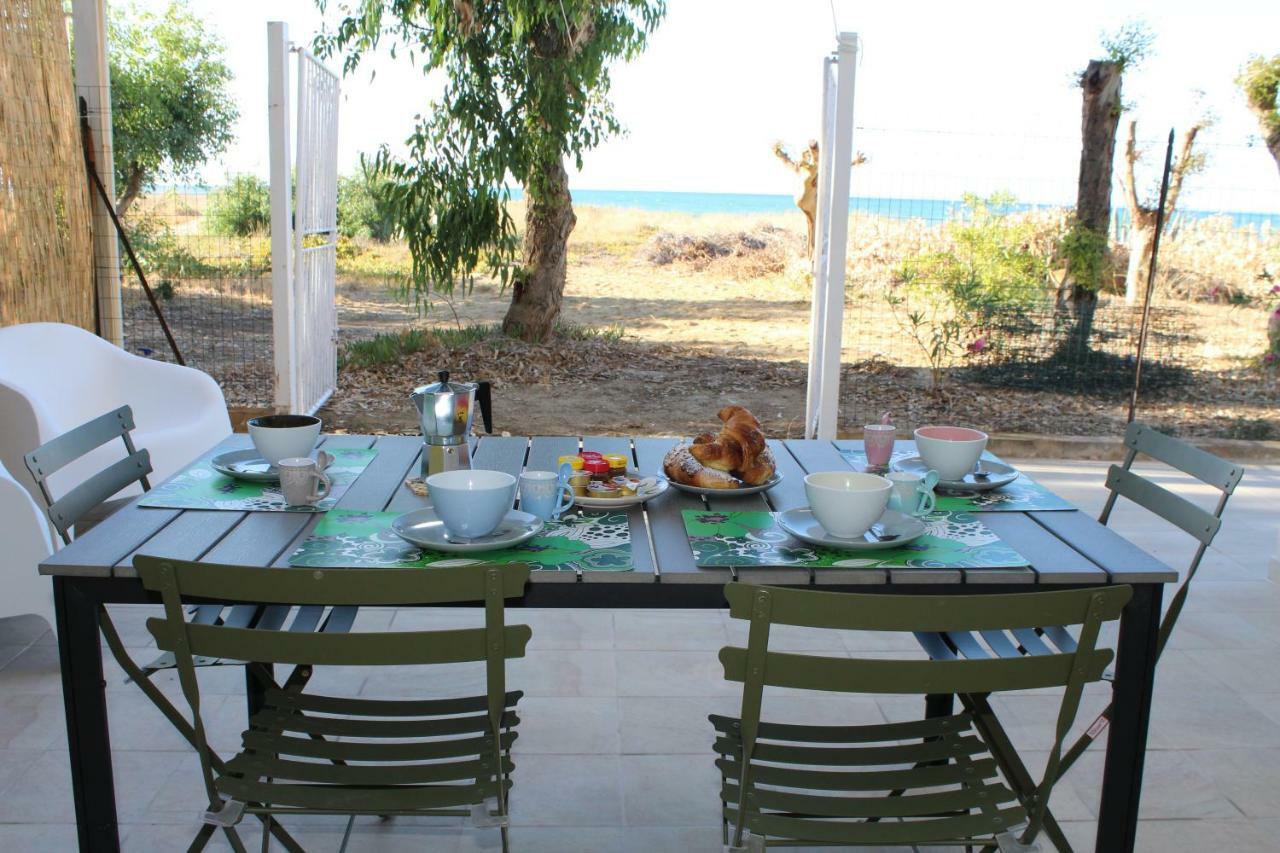 Acquamarina House On The Beach Leilighet Alcamo Marina Eksteriør bilde